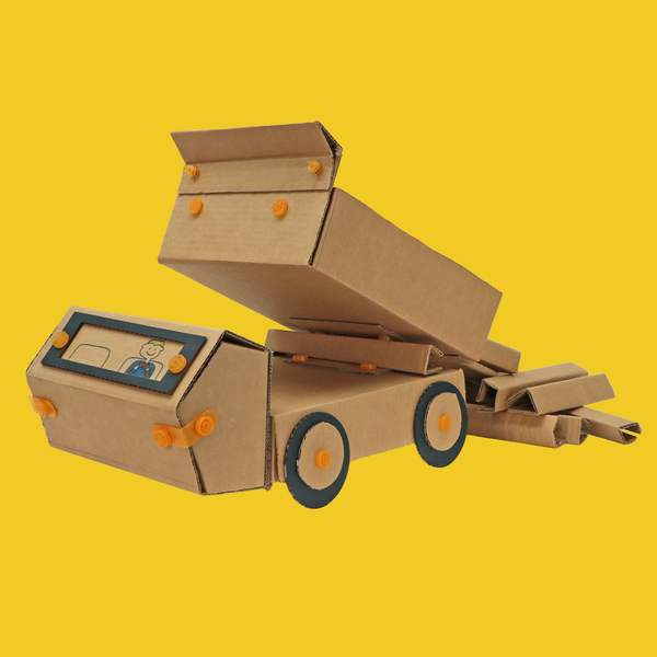 Cardboard truck